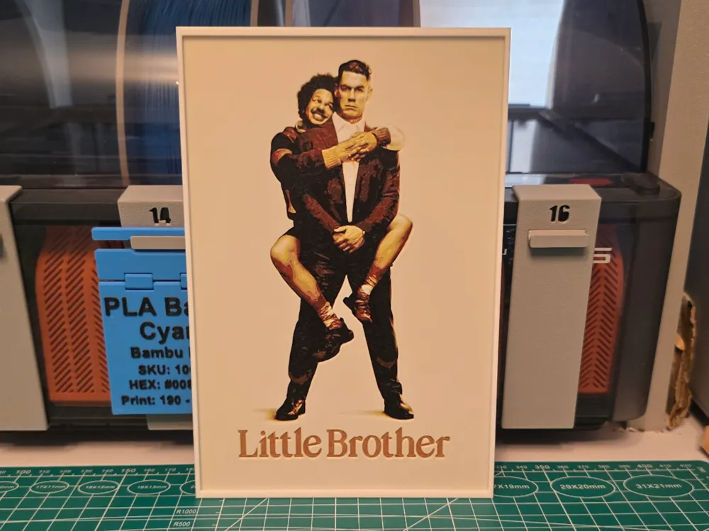 Little Brother Movie Poster - Hueforge Art Little Brother Movie Poster - Hueforge Art