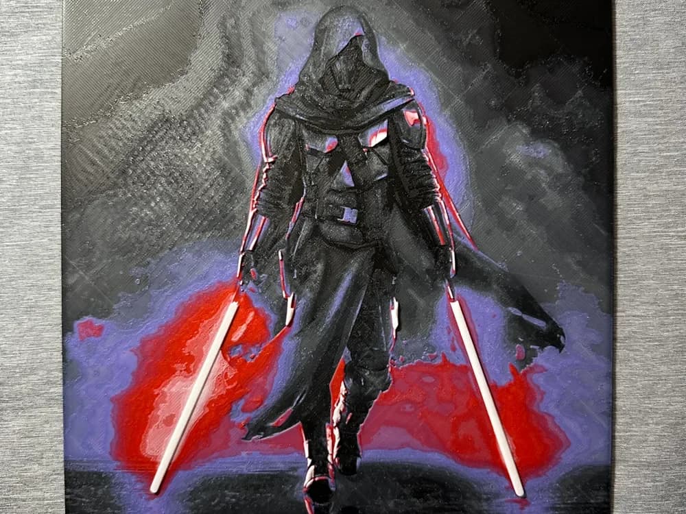 HueForge model: Darth Revan Hueforge by Hey Ben