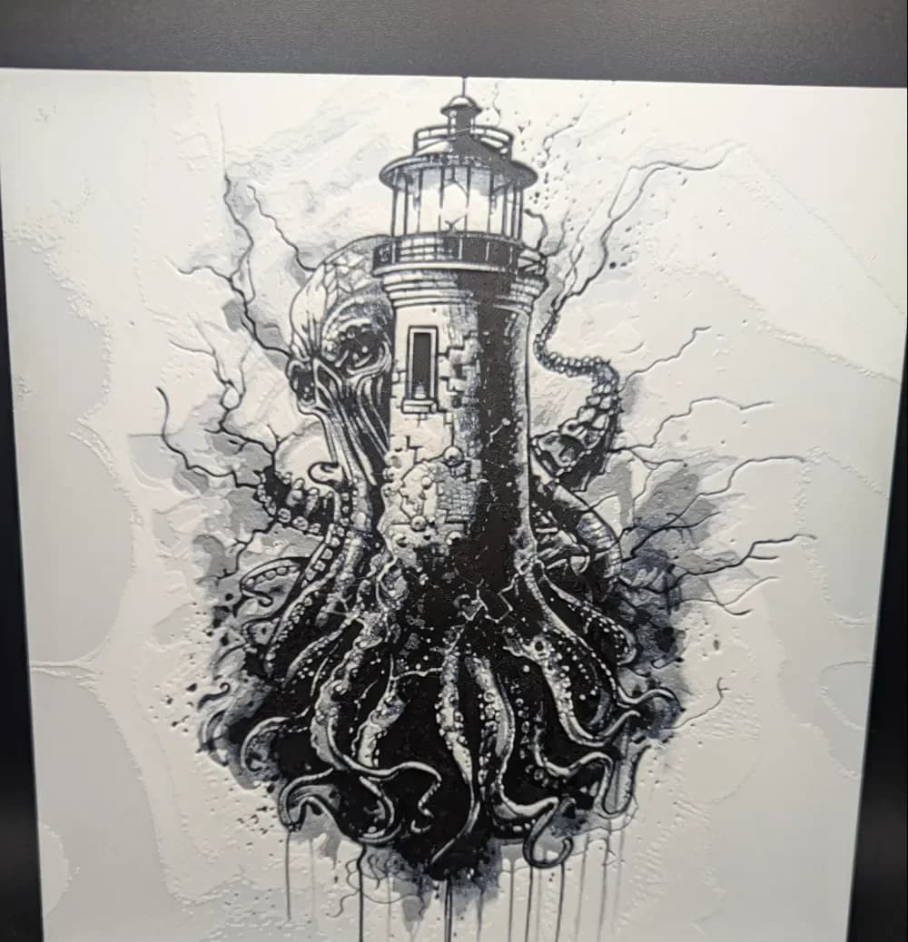 Lighthouse Hueforge by the_bearded_jedi HueForge model: Lighthouse Hueforge by the_bearded_jedi