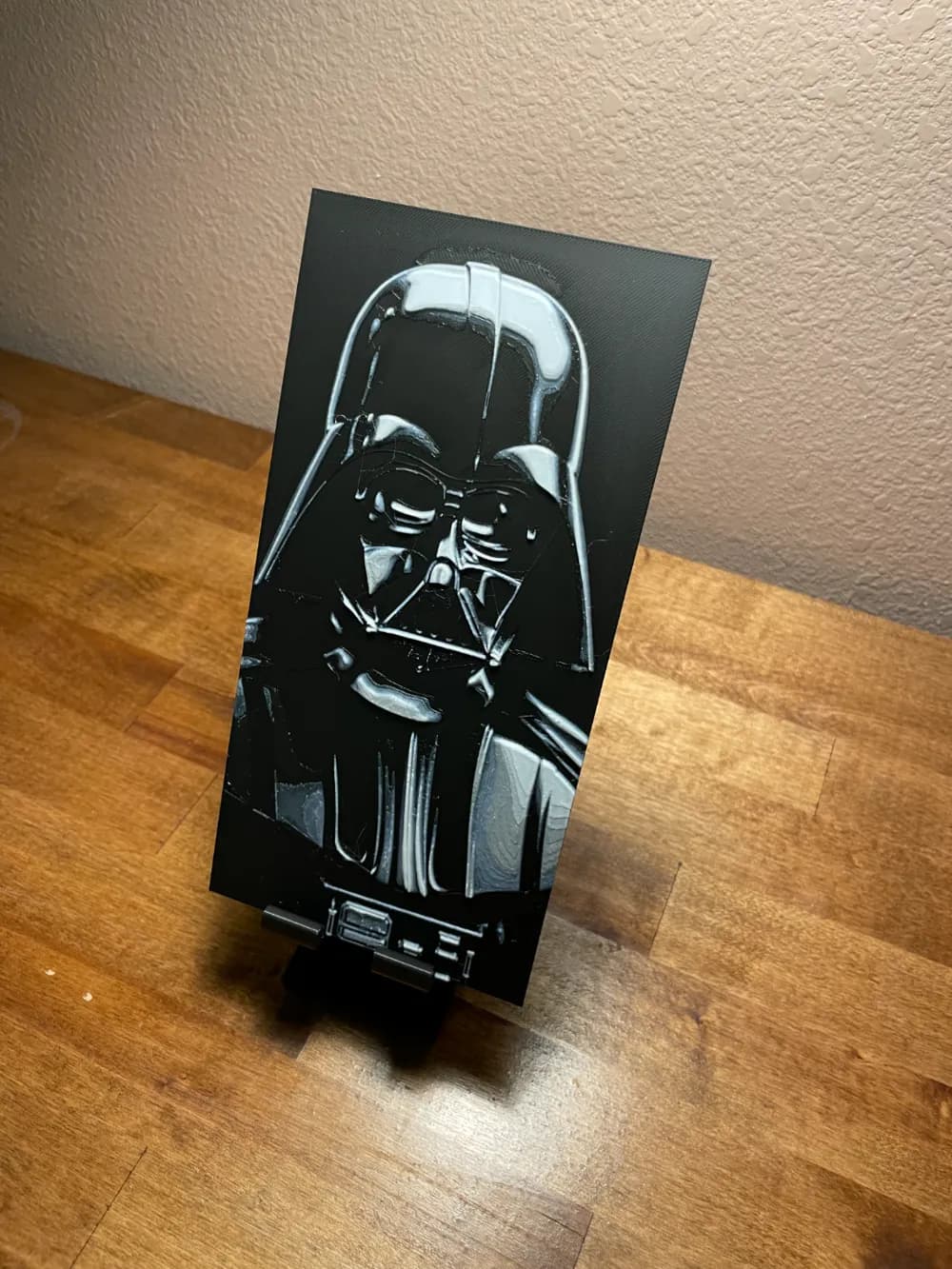 Hueforge - Star Wars - Darth Vader Stare Into Soul by Cloudy Nostalgia HueForge model: Hueforge - Star Wars - Darth Vader Stare Into Soul by Cloudy Nostalgia