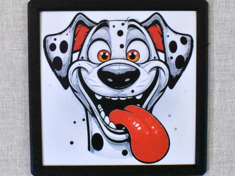 Dalmation Hueforge by Chris B HueForge model: Dalmation Hueforge by Chris B