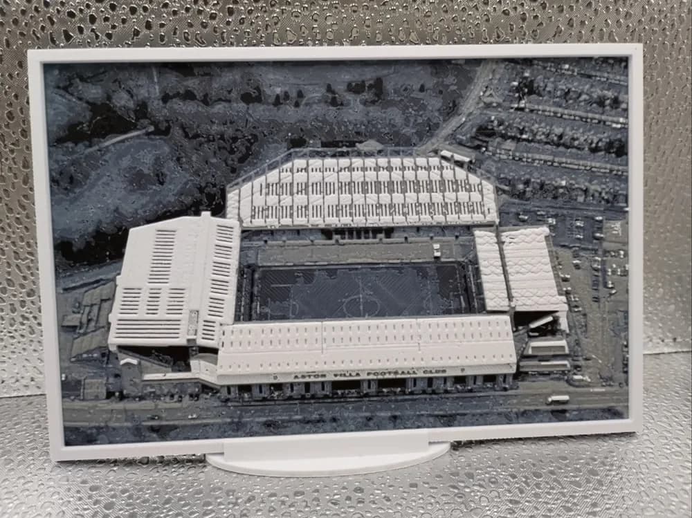 Aston Villa - Villa Park Hueforge by Borishotch Industries HueForge model: Aston Villa - Villa Park Hueforge by Borishotch Industries