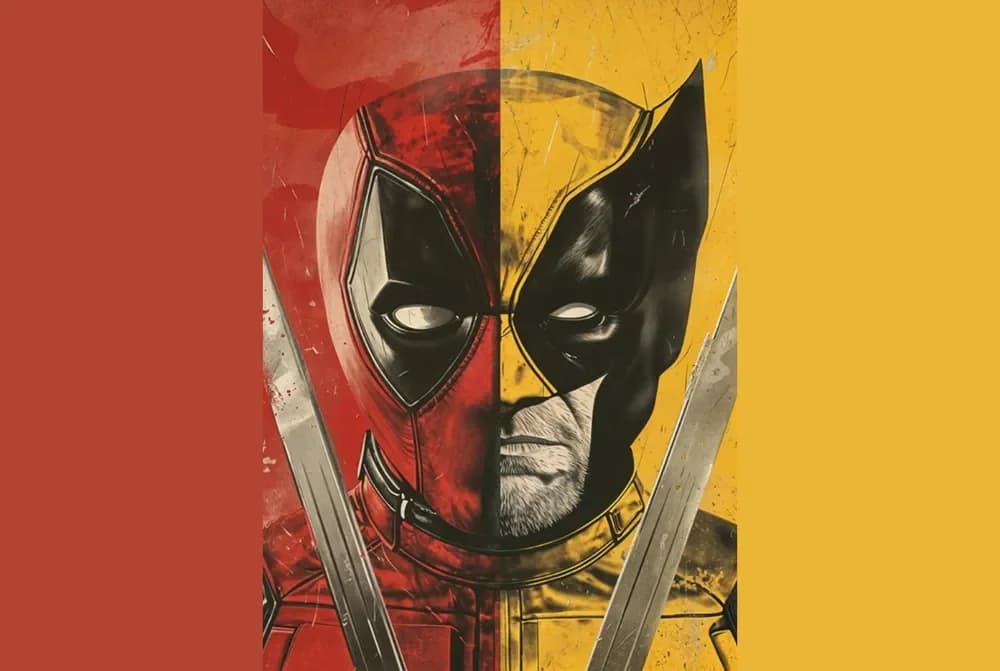 Deadpool and Wolverine - Hueforge by suaimondi HueForge model: Deadpool and Wolverine - Hueforge by suaimondi