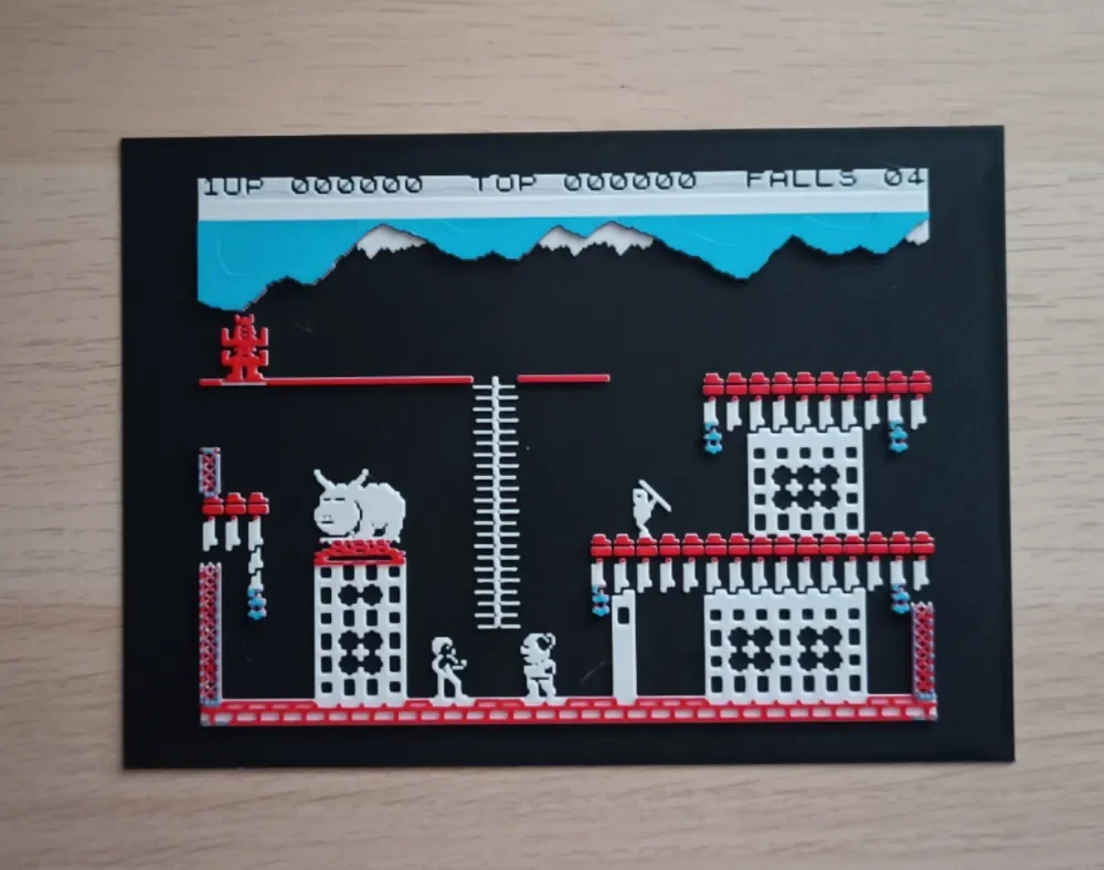 Bruce Lee Spectrum HueForge Bruce Lee Spectrum HueForge