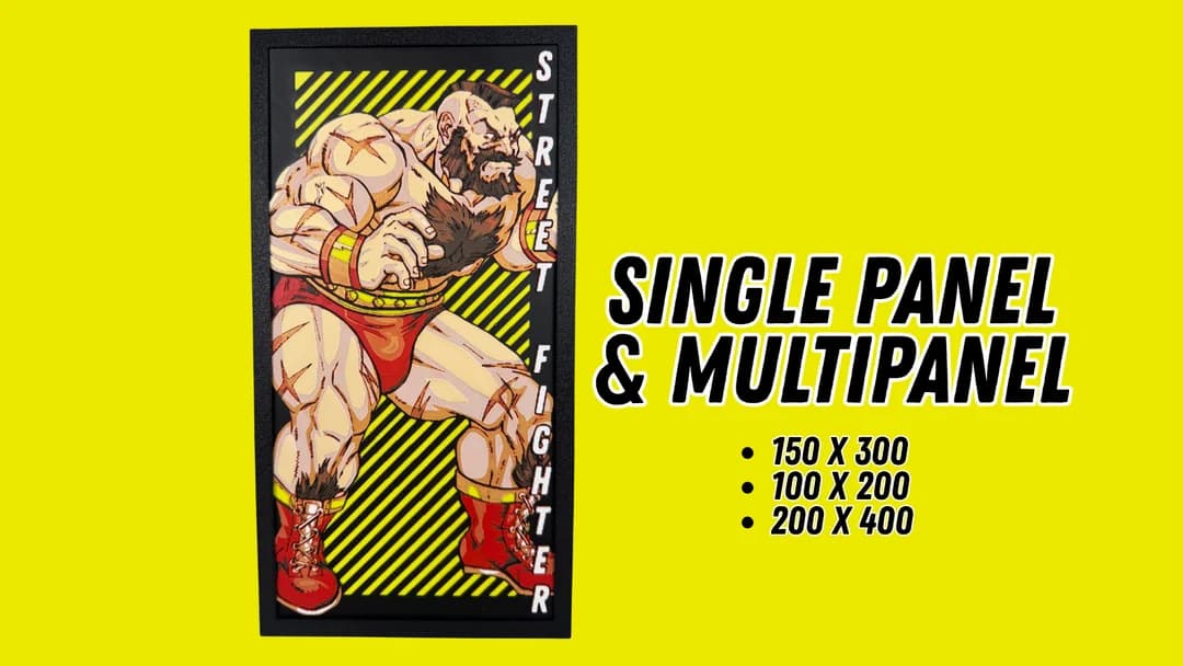 Zangief - Street Fighter Hueforge Zangief - Street Fighter Hueforge