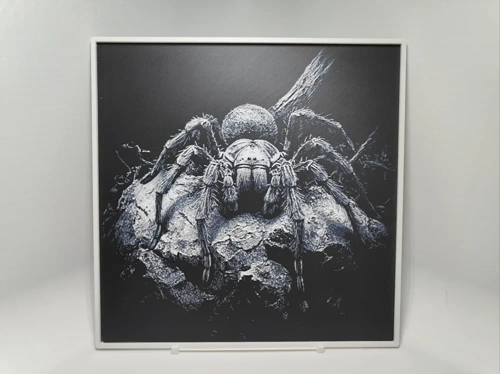 Tarantula - Hueforge by BeaN HueForge model: Tarantula - Hueforge by BeaN