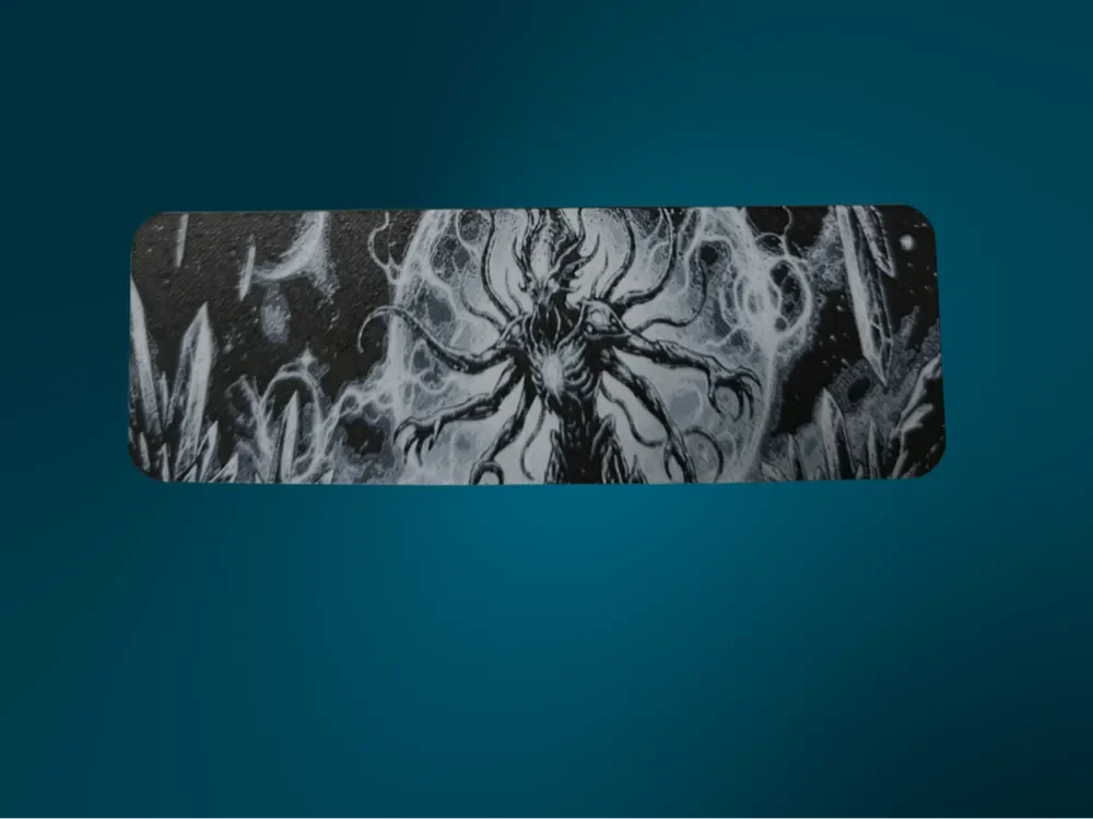 Abyssal Horror Bookmark by FYTY112 HueForge model: Abyssal Horror Bookmark by FYTY112