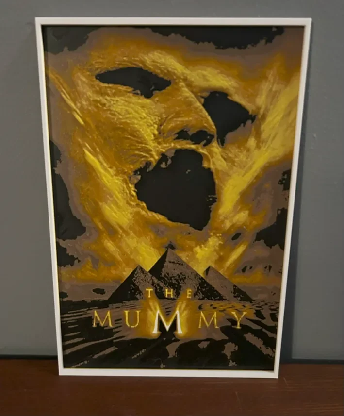 Hueforge Movie Poster - The Mummy - by JoDau HueForge model: Hueforge Movie Poster - The Mummy - by JoDau