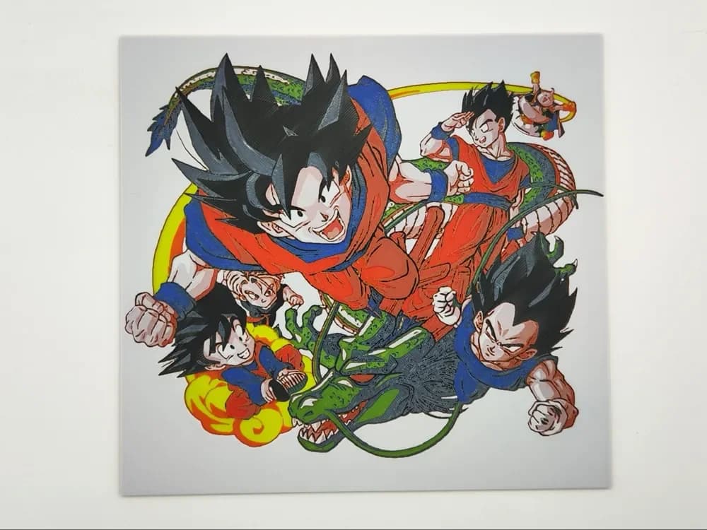 Dragon ball Z - Hueforge by Altf4-Formation HueForge model: Dragon ball Z - Hueforge by Altf4-Formation