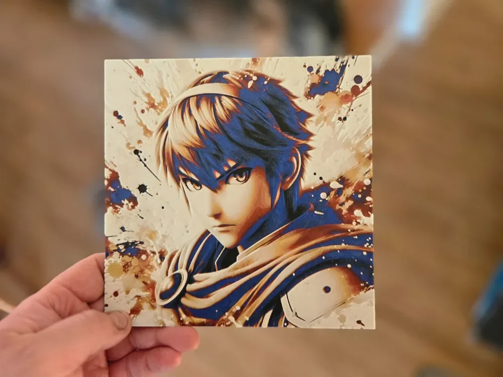 Graffiti Marth Hueforge by 3Ree Printing HueForge model: Graffiti Marth Hueforge by 3Ree Printing