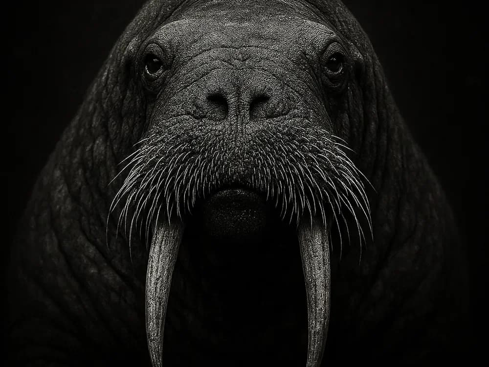 Hueforge Walrus by cterry2000 HueForge model: Hueforge Walrus by cterry2000