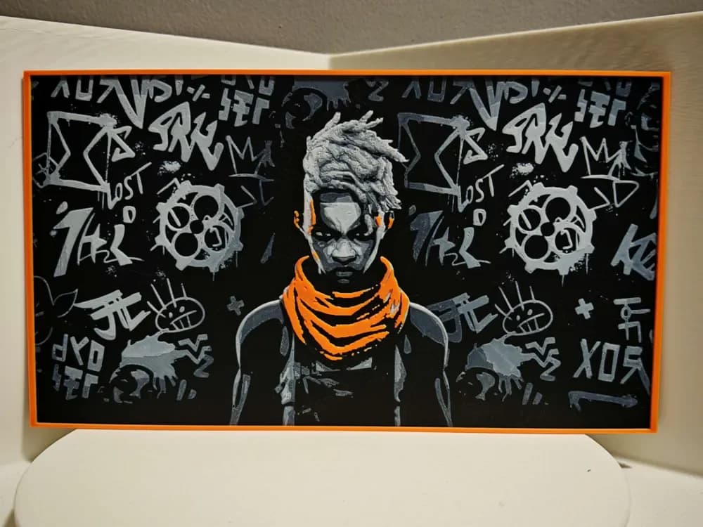 HueForge model: Ekko - Arcane by bzz999