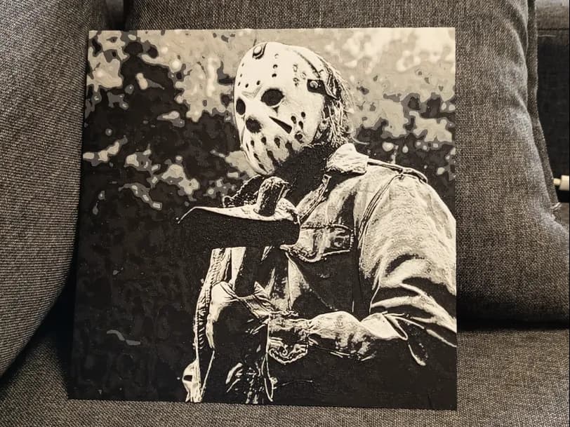 Jason Horror Slasher Halloween Hueforge Jason Horror Slasher Halloween Hueforge