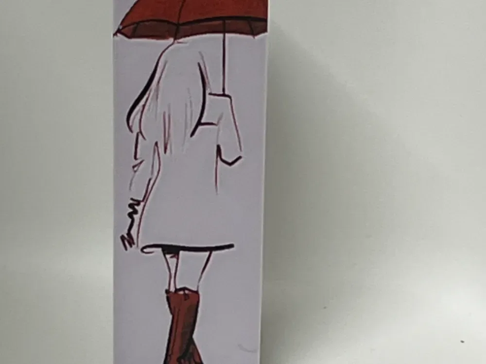 girl bookmark by Morganja HueForge model: girl bookmark by Morganja