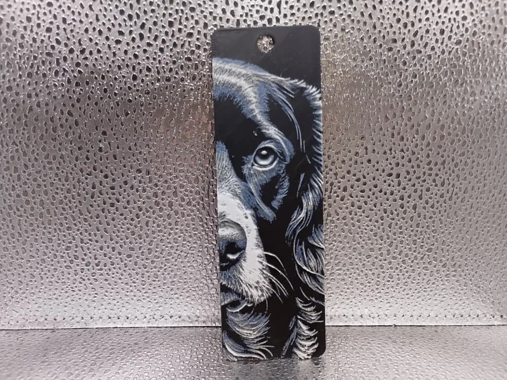 Sprocker Spaniel Bookmark – Hueforge by Borishotch Industries HueForge model: Sprocker Spaniel Bookmark – Hueforge by Borishotch Industries