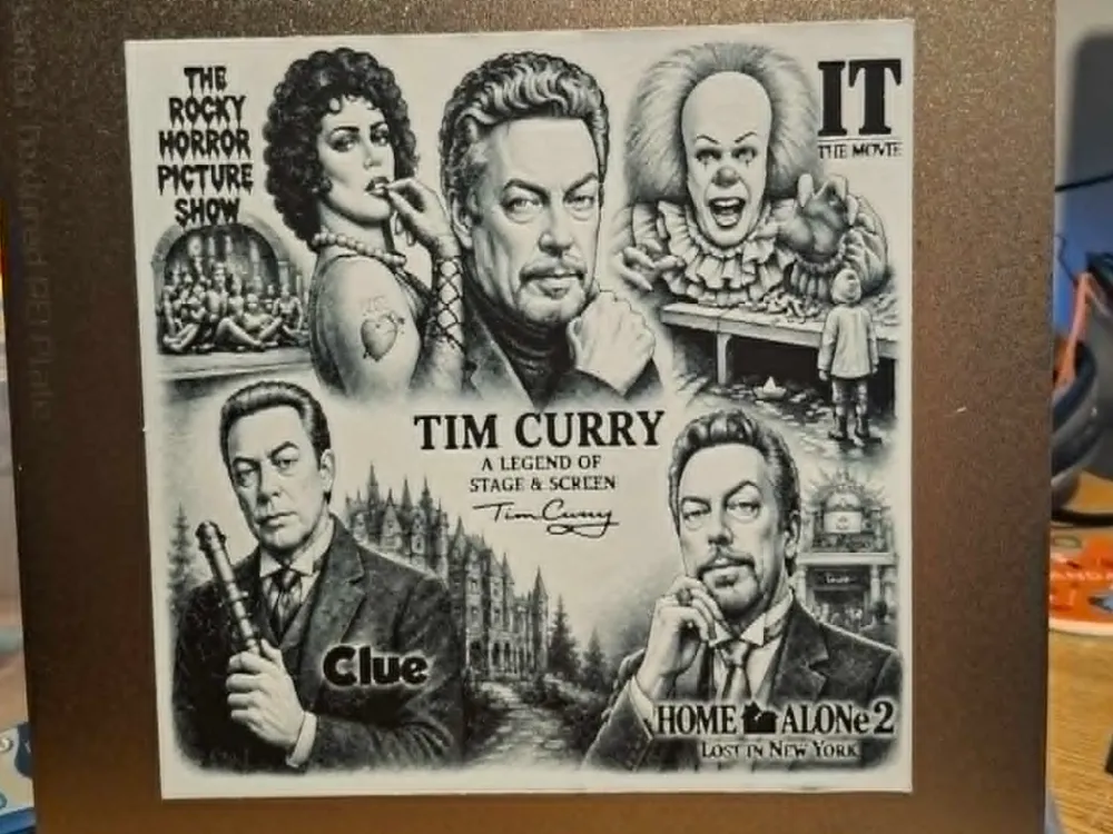 Tim Curry - Legend of screen and stage - Hueforge by 3dGlow HueForge model: Tim Curry - Legend of screen and stage - Hueforge by 3dGlow