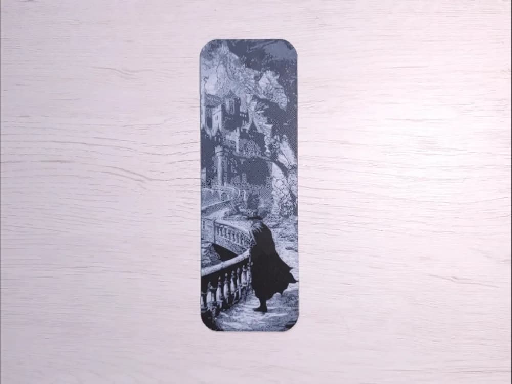 Van Helsing Bookmark by Atrus Design HueForge model: Van Helsing Bookmark by Atrus Design