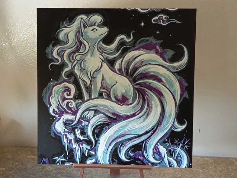 Pokemon Ninetales Hueforge Pokemon Ninetales Hueforge