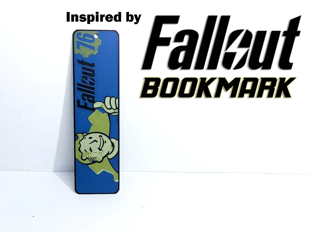 Inspired by Fallout series Bookmark Inspired by Fallout series Bookmark