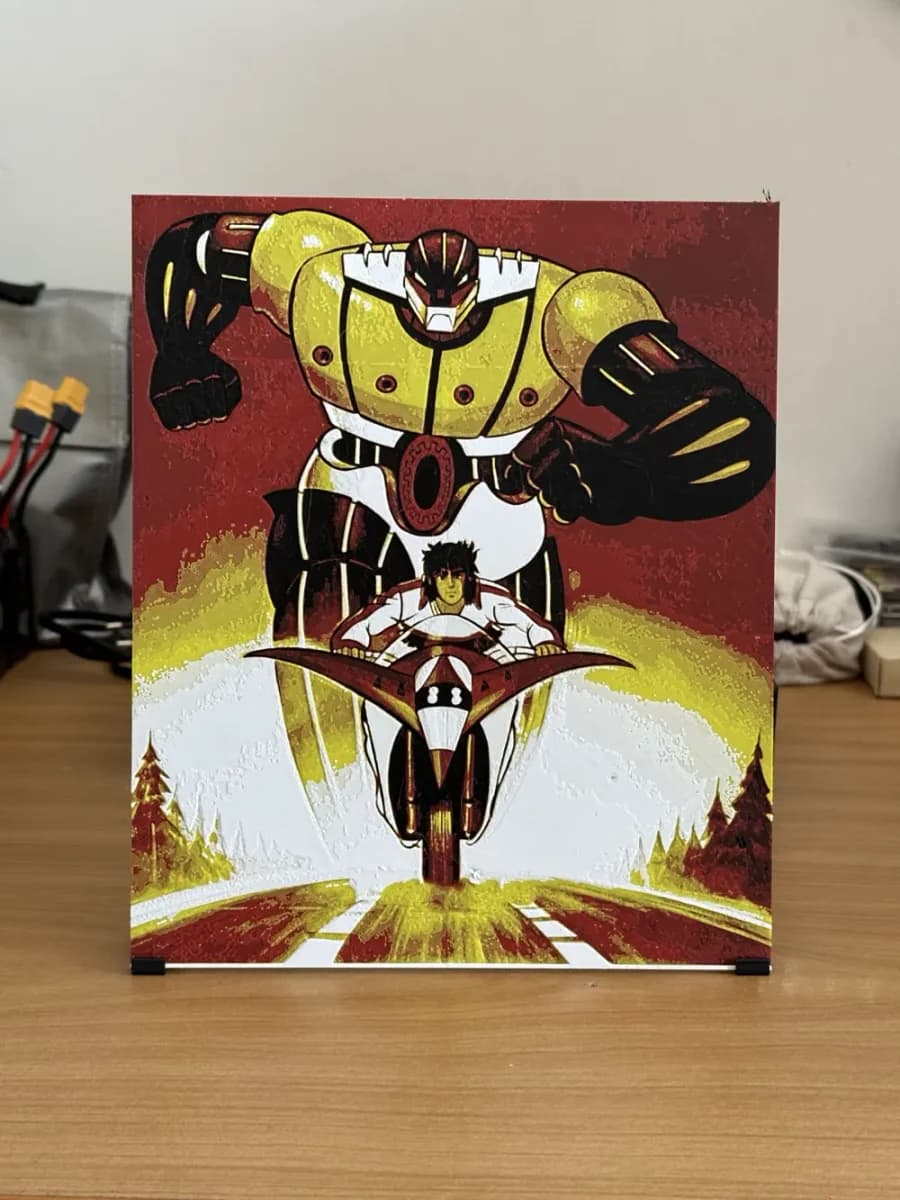 Jeeg Robot HueForge Jeeg Robot HueForge