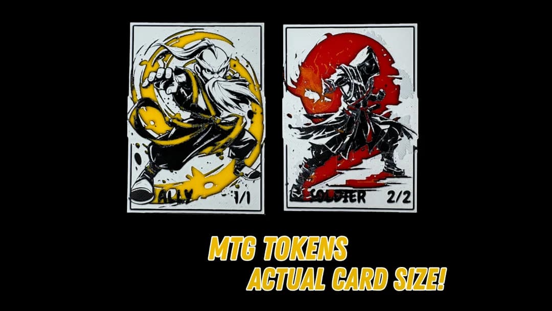 Ally and Solider - Magic the Gathering Tokens Ally and Solider - Magic the Gathering Tokens