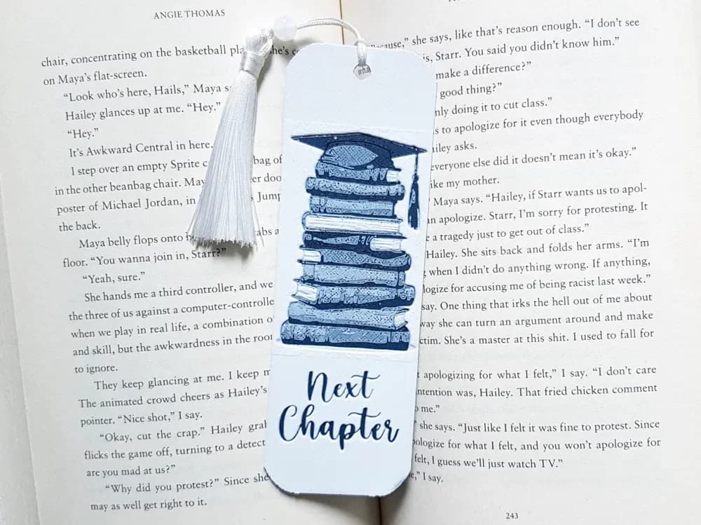 Bookmark, Graduation, Next Chapter by Dame Jo HueForge model: Bookmark, Graduation, Next Chapter by Dame Jo