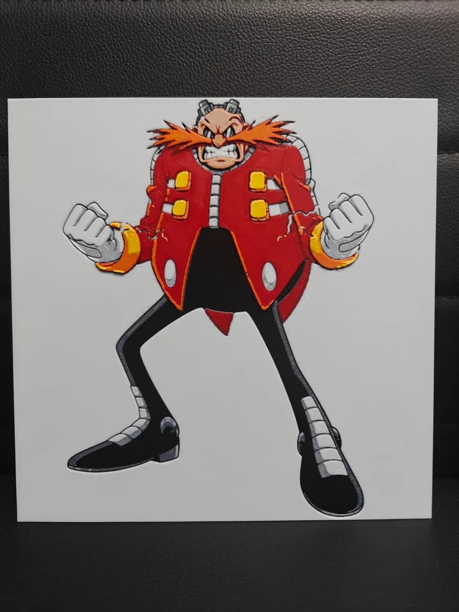 Doctor Ivo "Eggman" Robotnik by TheHueforgeLady HueForge model: Doctor Ivo "Eggman" Robotnik by TheHueforgeLady