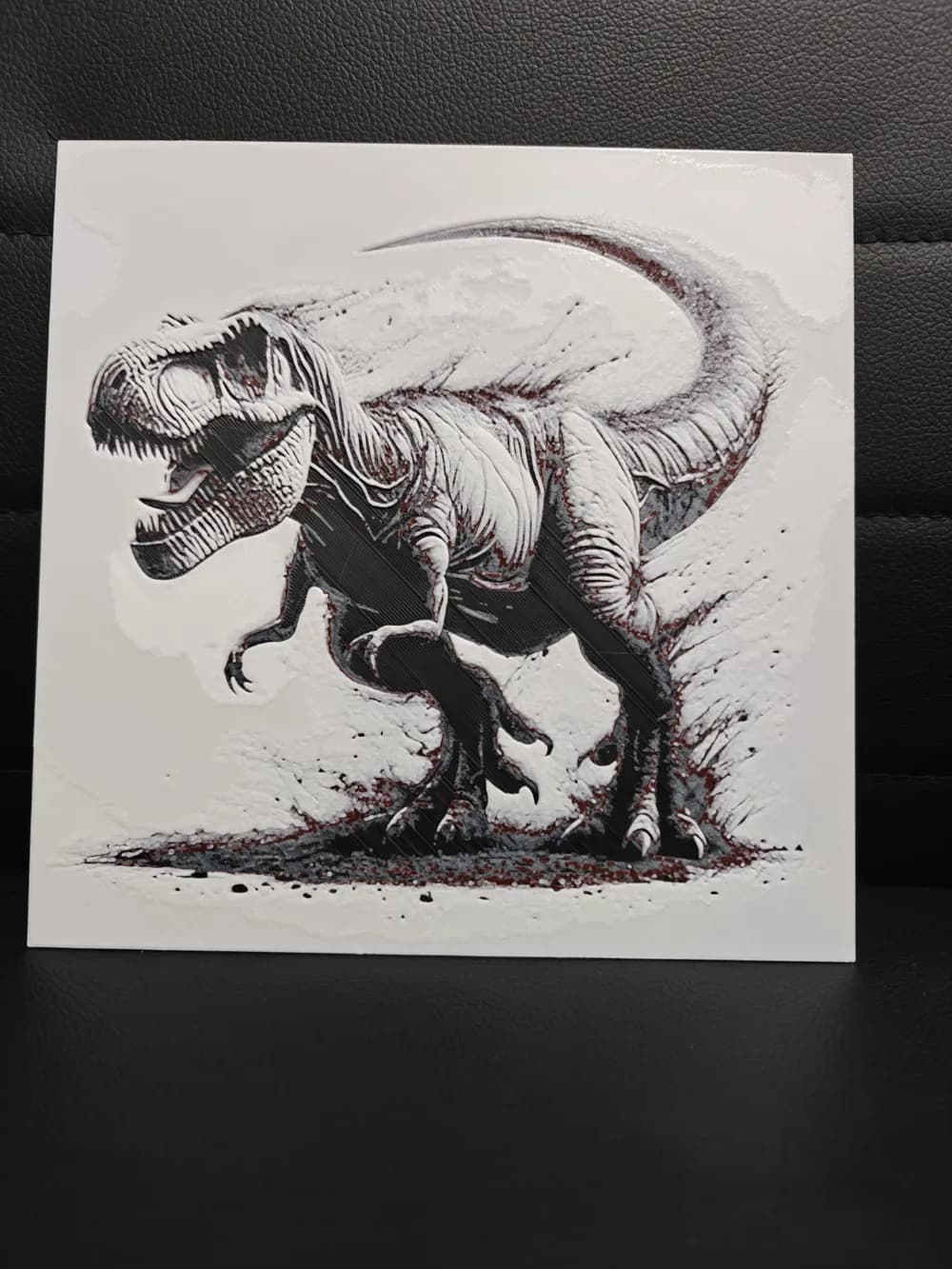 HueForge model: T-Rex by TheHueforgeLady