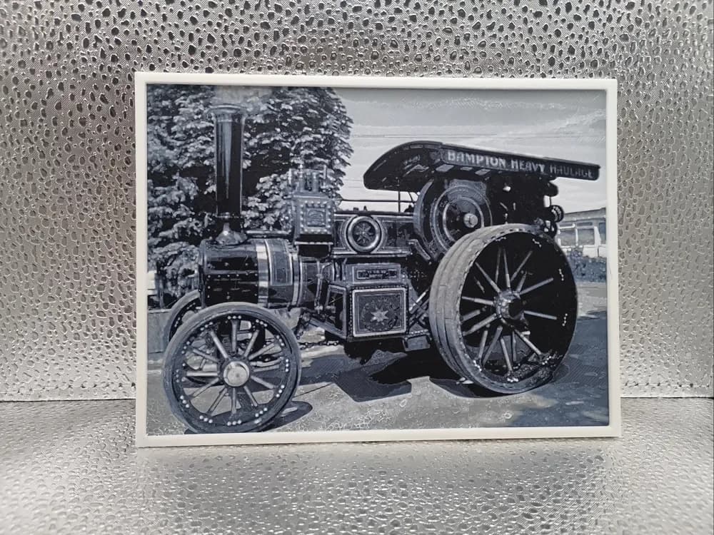 Lord Nelson Steam Traction Engine – Hueforge by Borishotch Industries HueForge model: Lord Nelson Steam Traction Engine – Hueforge by Borishotch Industries