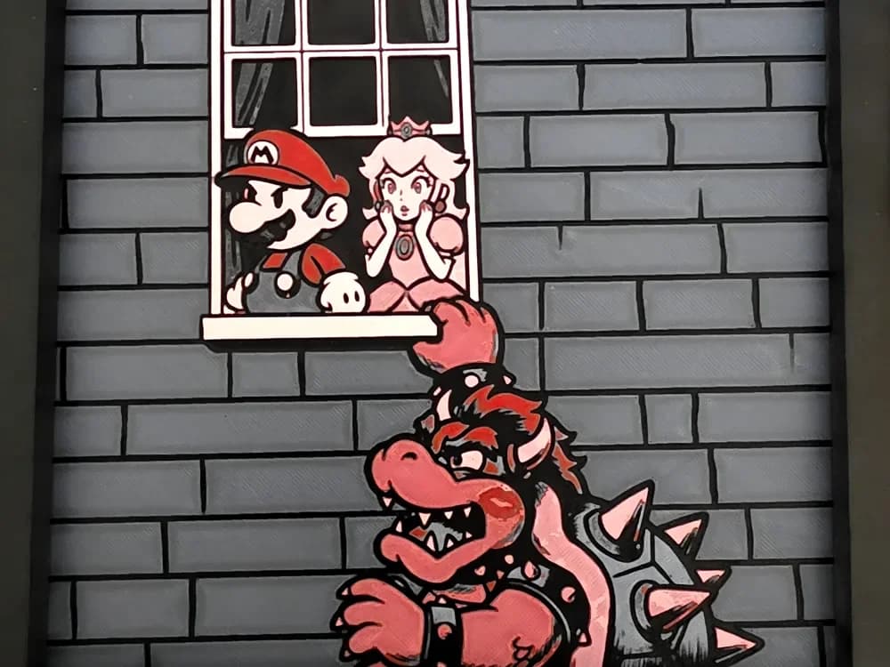 "The Other Guy" Banksy and Retro Gaming Series "The Other Guy" Banksy and Retro Gaming Series