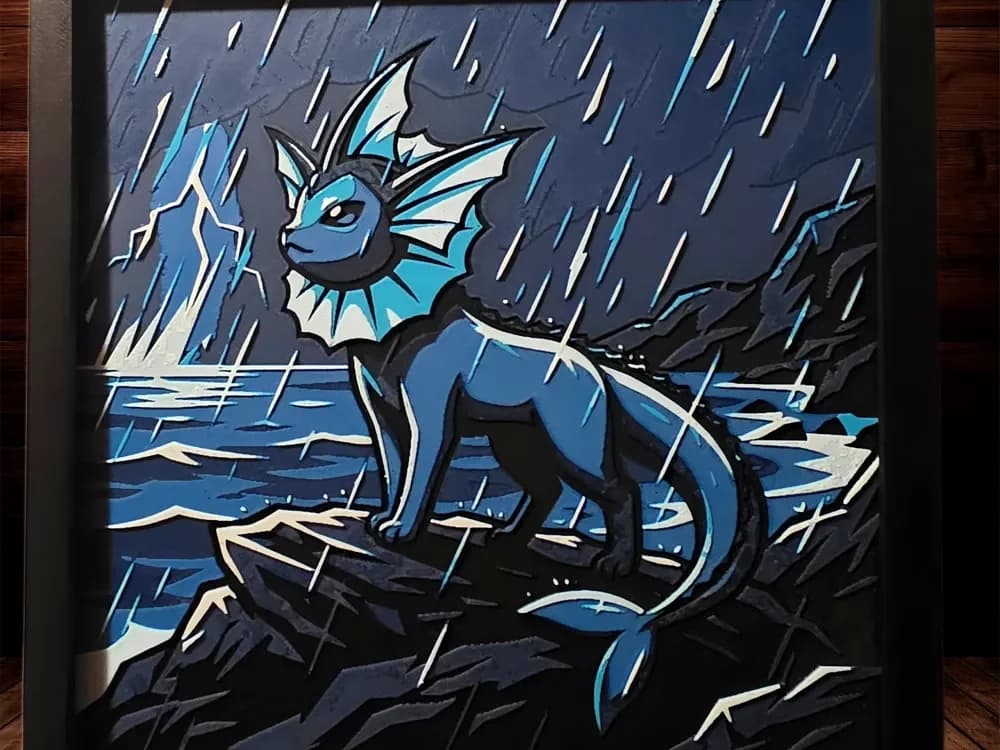 Vaporeon - Eeveelutions Series - Pokemon pt3 Vaporeon - Eeveelutions Series - Pokemon pt3
