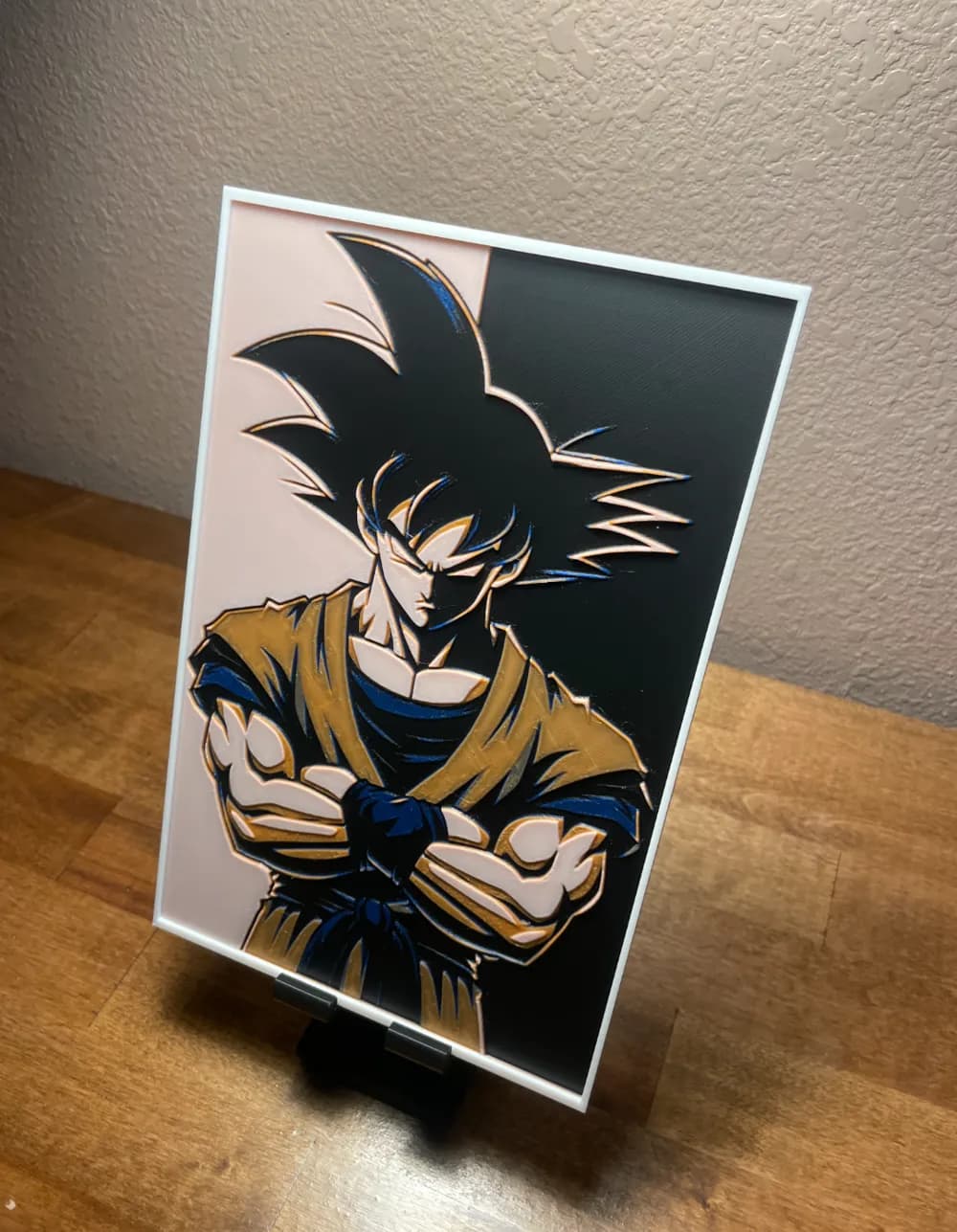Hueforge - Dragon Ball - Goku Yin Yang by Cloudy Nostalgia HueForge model: Hueforge - Dragon Ball - Goku Yin Yang by Cloudy Nostalgia