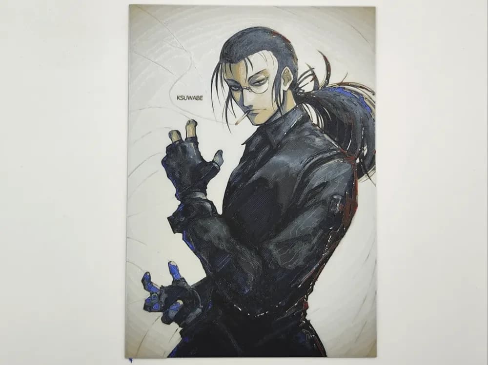 Walter from hellsing - hueforge by Altf4-Formation HueForge model: Walter from hellsing - hueforge by Altf4-Formation