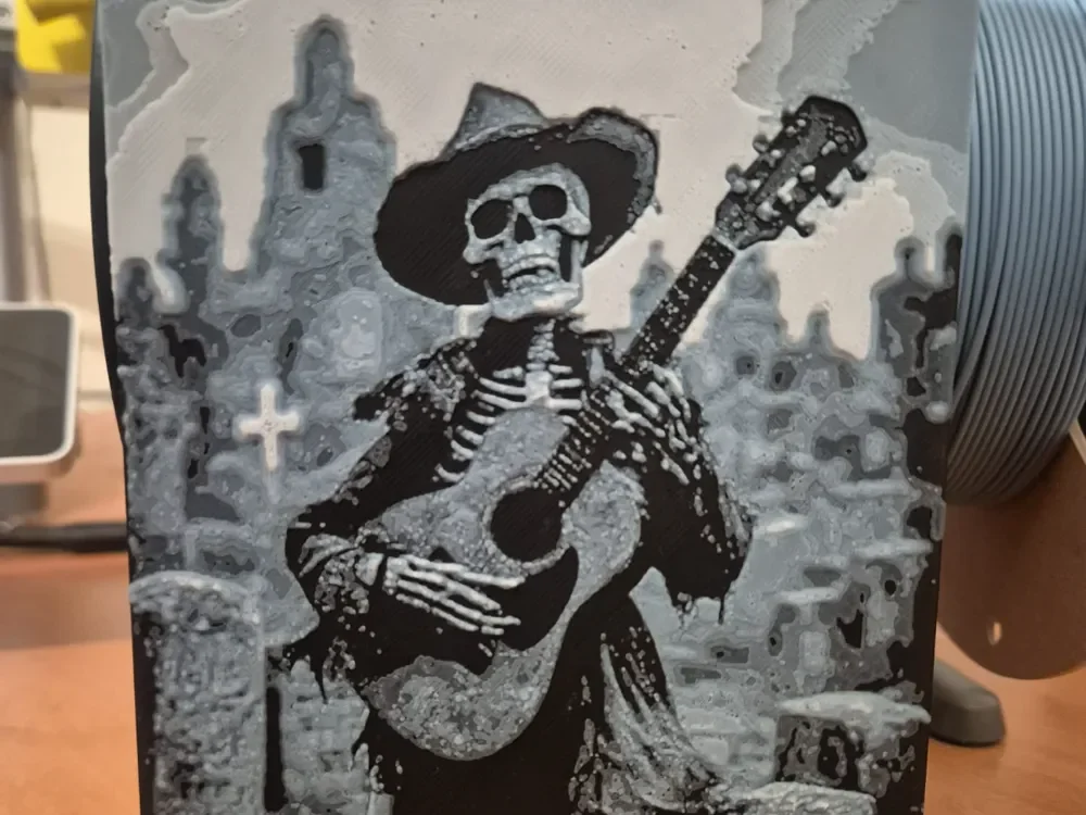 skelly guitar hueforge 1 by Buntsta HueForge model: skelly guitar hueforge 1 by Buntsta
