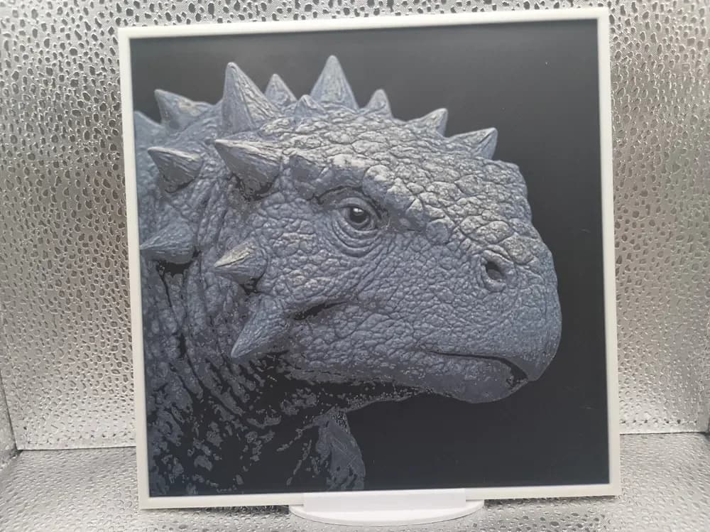 Ankylosaurus hueforge by Borishotch Industries HueForge model: Ankylosaurus hueforge by Borishotch Industries