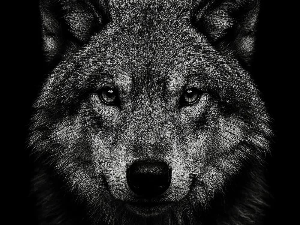 Hueforge Wolf by cterry2000 HueForge model: Hueforge Wolf by cterry2000