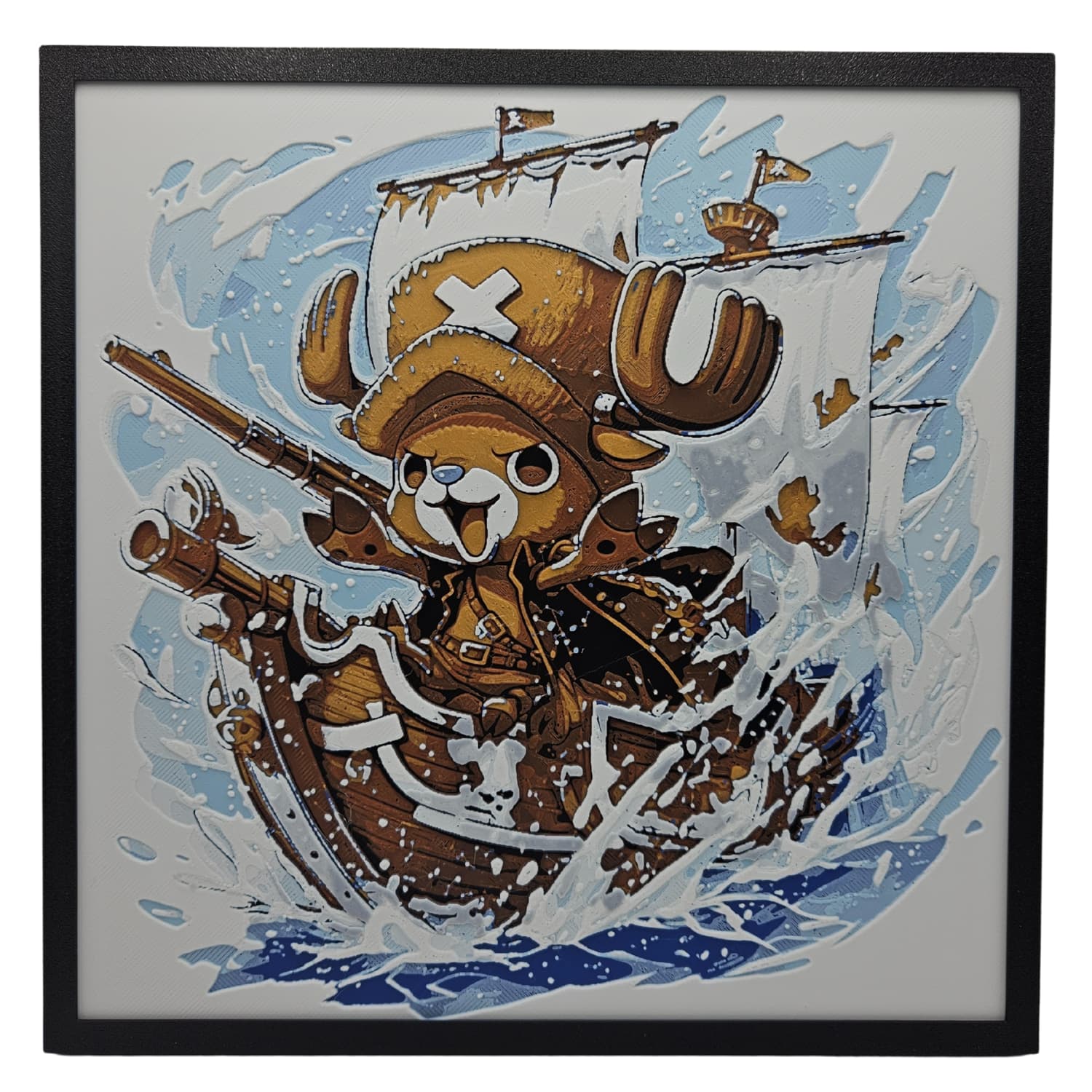 Chopper - Chibi Edition - One Piece Hueforge by Canadian Gamer HueForge model: Chopper - Chibi Edition - One Piece Hueforge by Canadian Gamer