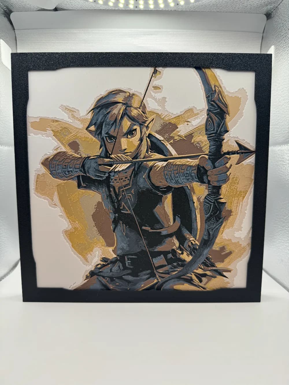HueForge model: Legend of Zelda - Archer Link - 6 Colour Hueforge by Canadian Gamer