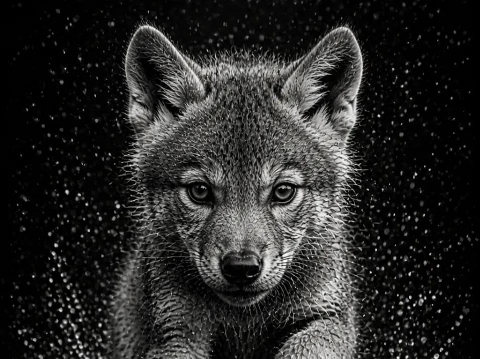 Baby Wolf – Baby Animals Series EASY PRINT Baby Wolf – Baby Animals Series EASY PRINT