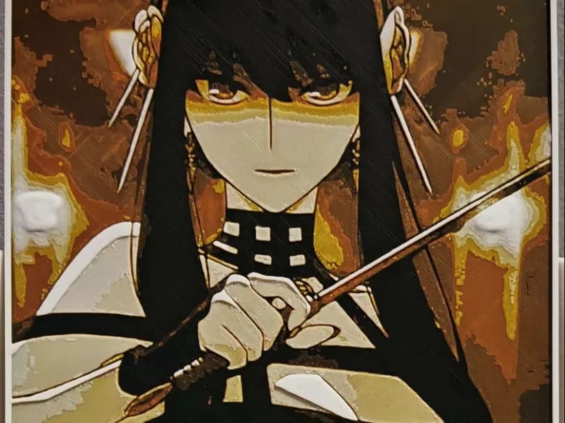 HueForge model: Yor - Spy x Family by bzz999