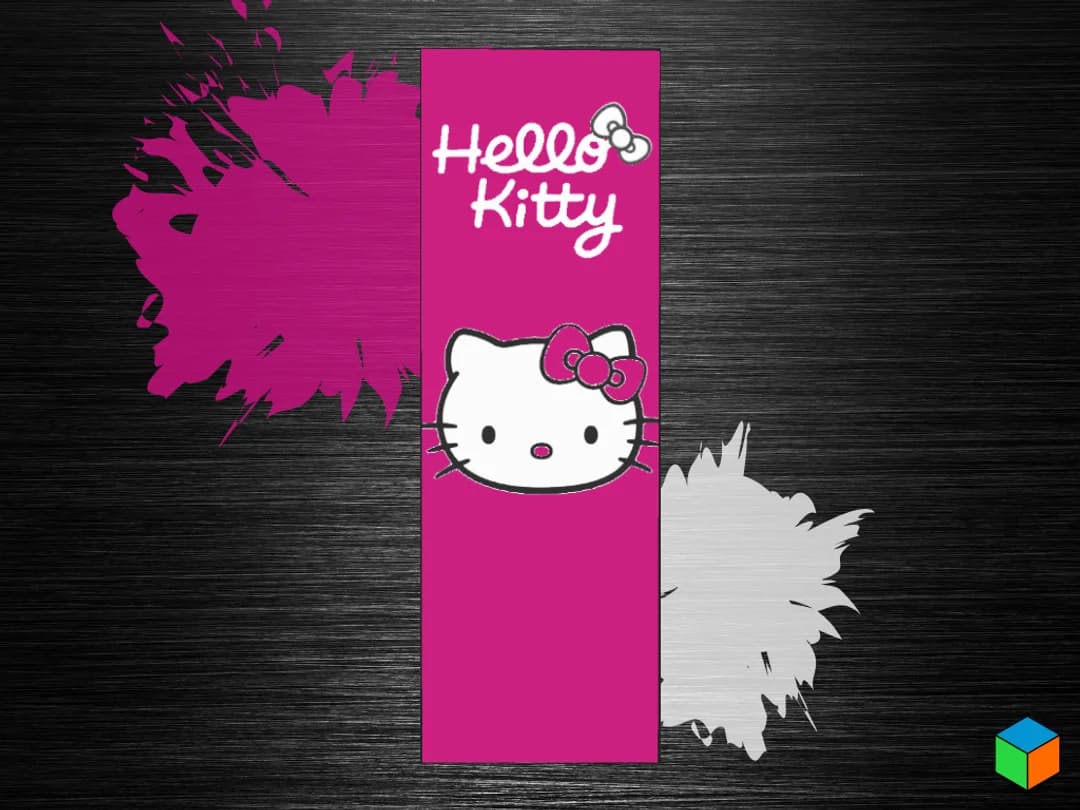 🩷 HELLO KITTY — HueForge Bookmark Drop! by 3D Prints By Vic HueForge model: 🩷 HELLO KITTY — HueForge Bookmark Drop! by 3D Prints By Vic