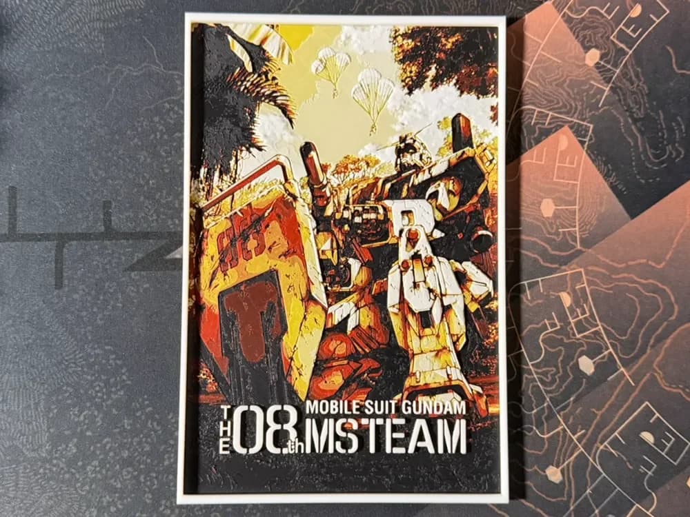 Mobile Suit Gundam: The 08th MS Team - HueForge by ZorPrime7 HueForge model: Mobile Suit Gundam: The 08th MS Team - HueForge by ZorPrime7