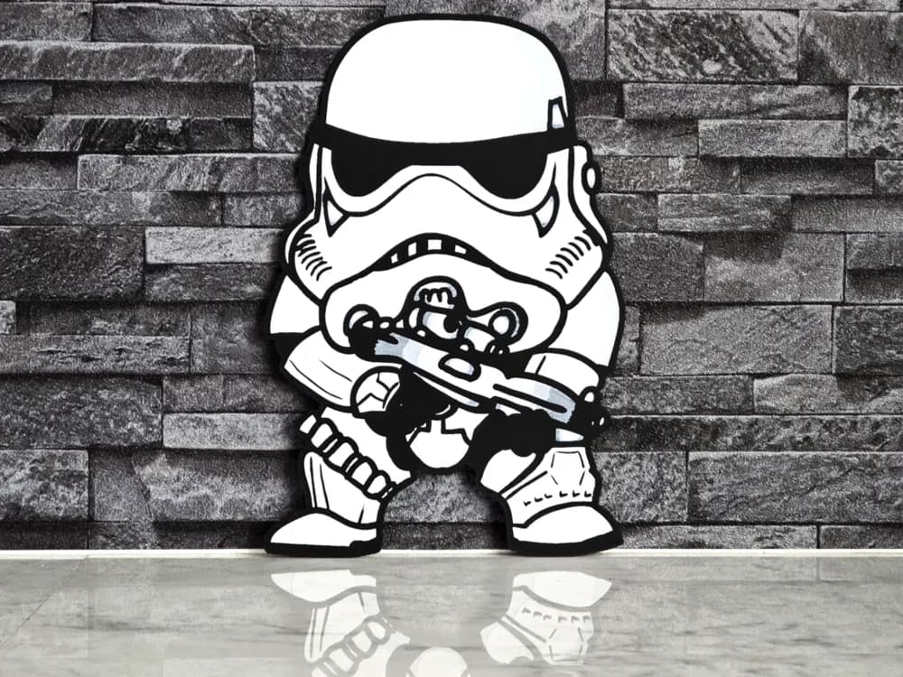 Hueforge StormTrooper baby by StefBull85 HueForge model: Hueforge StormTrooper baby by StefBull85