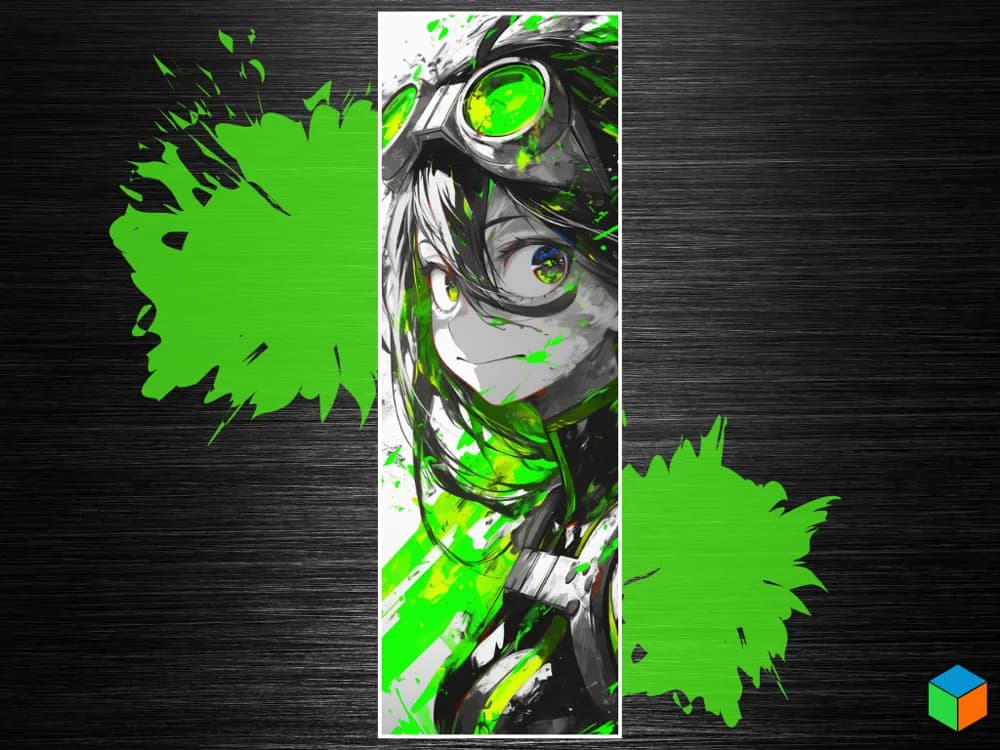 Froppy - My Hero Academia Bookmark by 3D Prints By Vic HueForge model: Froppy - My Hero Academia Bookmark by 3D Prints By Vic