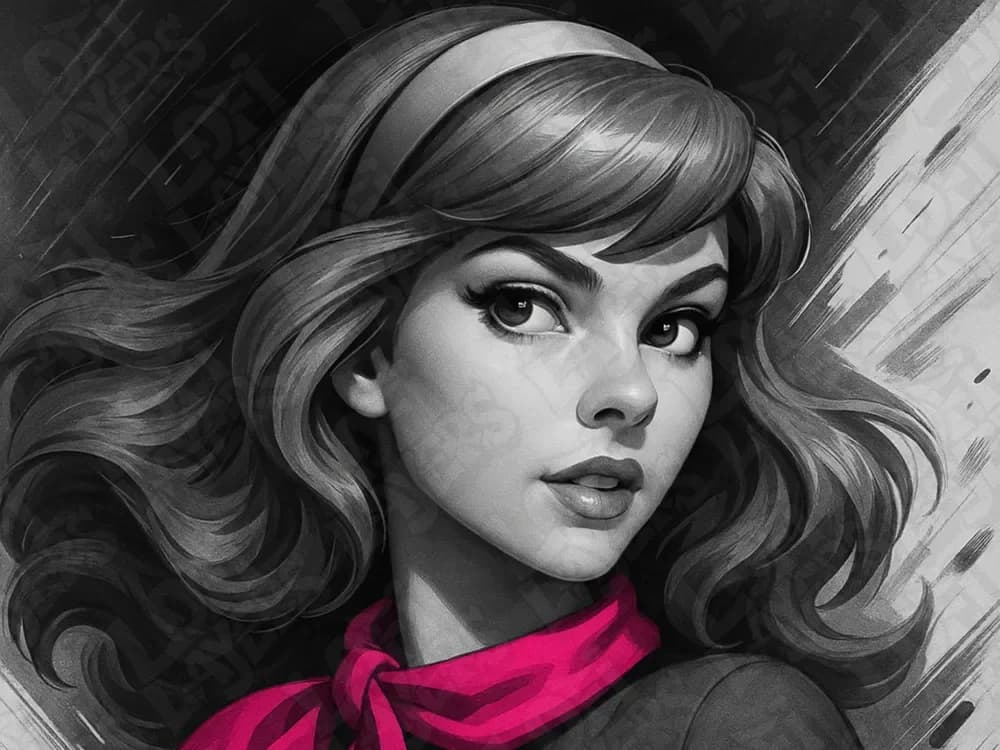 Daphne Hueforge by LoFi Layers HueForge model: Daphne Hueforge by LoFi Layers