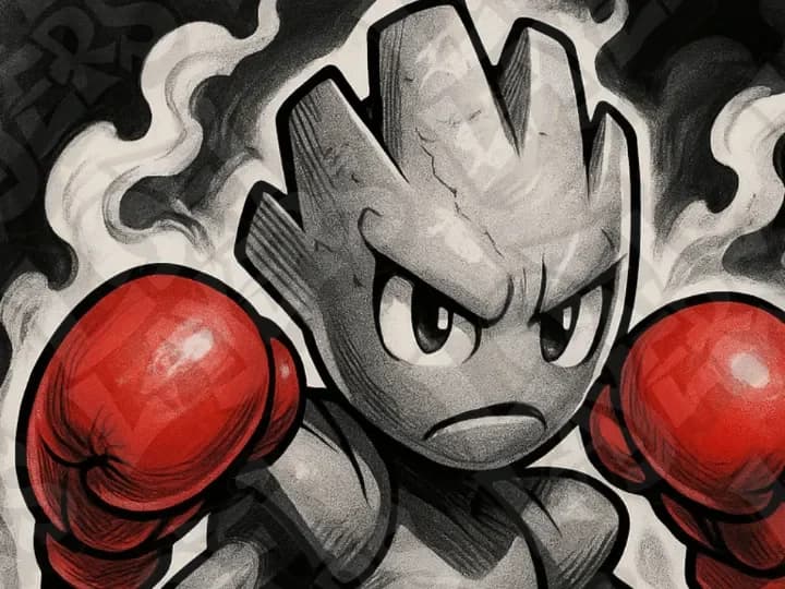 200x400 Hitmonchan Hueforge by LoFi Layers HueForge model: 200x400 Hitmonchan Hueforge by LoFi Layers