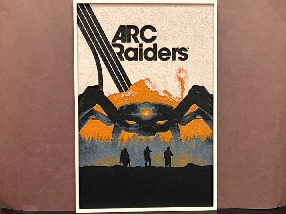 Arc Raiders Hueforge by Estiv HueForge model: Arc Raiders Hueforge by Estiv