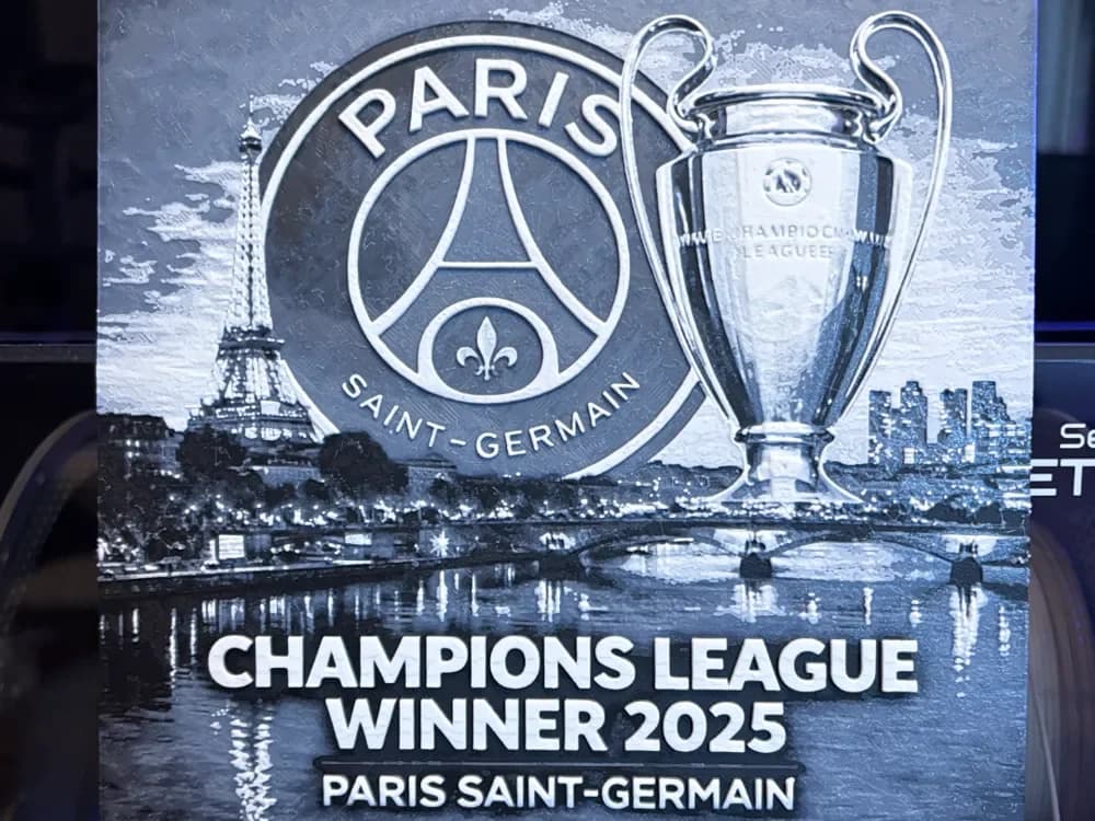 Paris Saint Germain Champions League PSG Hueforge Paris Saint Germain Champions League PSG Hueforge