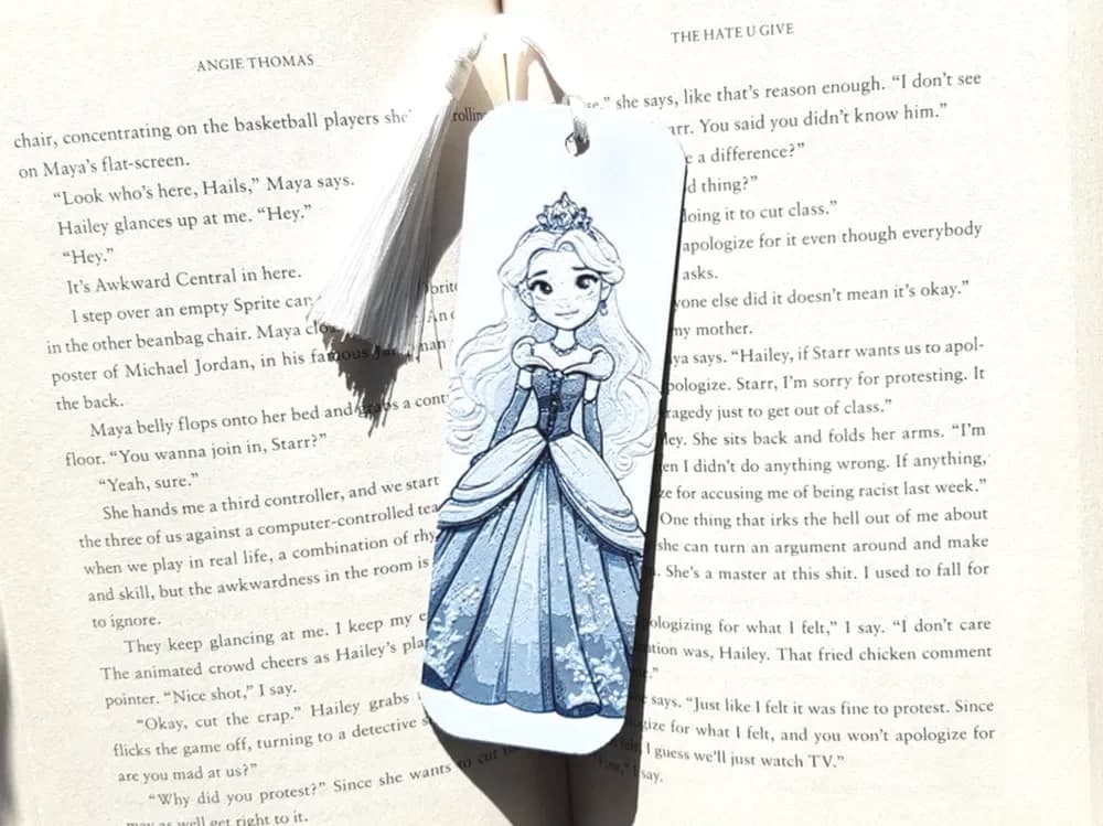 Bookmark, Princess by Dame Jo HueForge model: Bookmark, Princess by Dame Jo