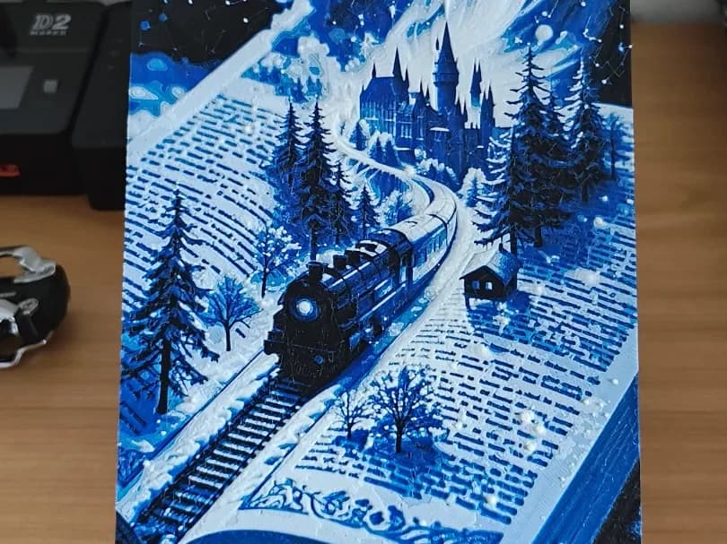 Hogwarts Fantasy HueForge Harry Potter Hogwarts Fantasy HueForge Harry Potter